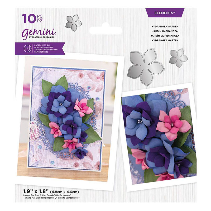 (image for) Gemini Cutting Die, Flower Forming - Hydrangea Garden
