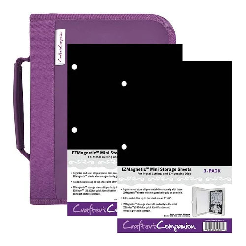 (image for) Crafter's Companion Ring Binder Die Case + 6 Magnetic Sheets