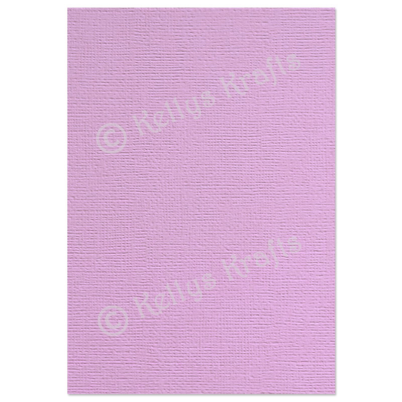 (image for) Lilac Linen-Weave Textured Card (1 Sheet)