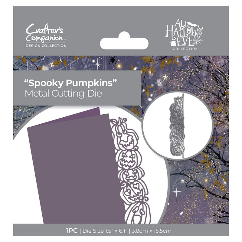 (image for) Crafters Companion Cutting Die, All Hallows Eve - Spooky Pumpkins