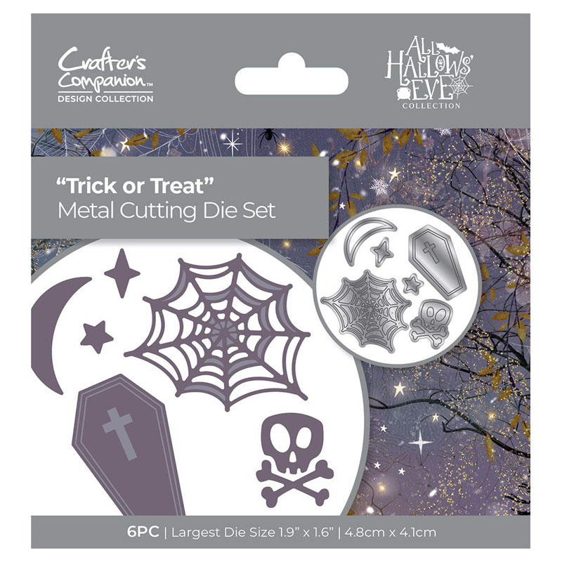 (image for) Crafters Companion Cutting Die, All Hallows Eve - Trick or Treat