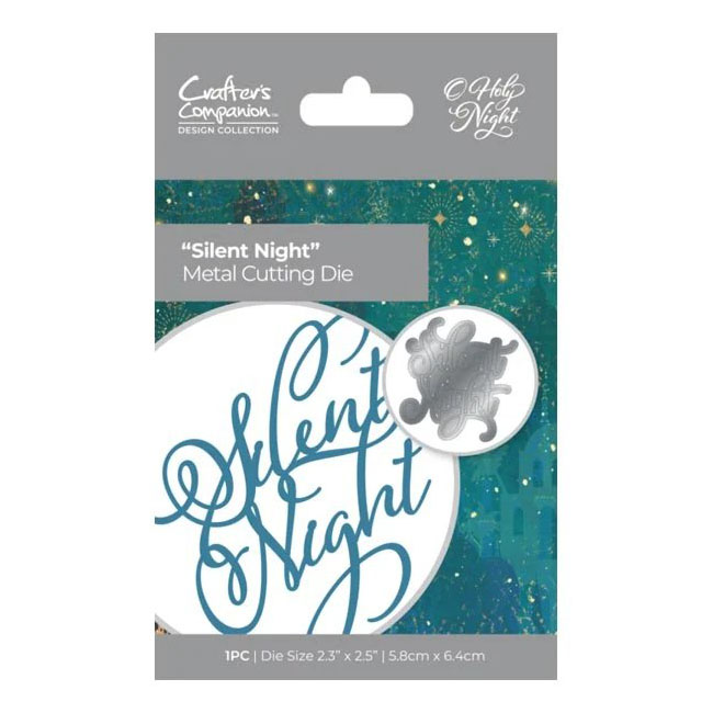 (image for) Crafters Companion Cutting Die, O Holy Night - Silent Night