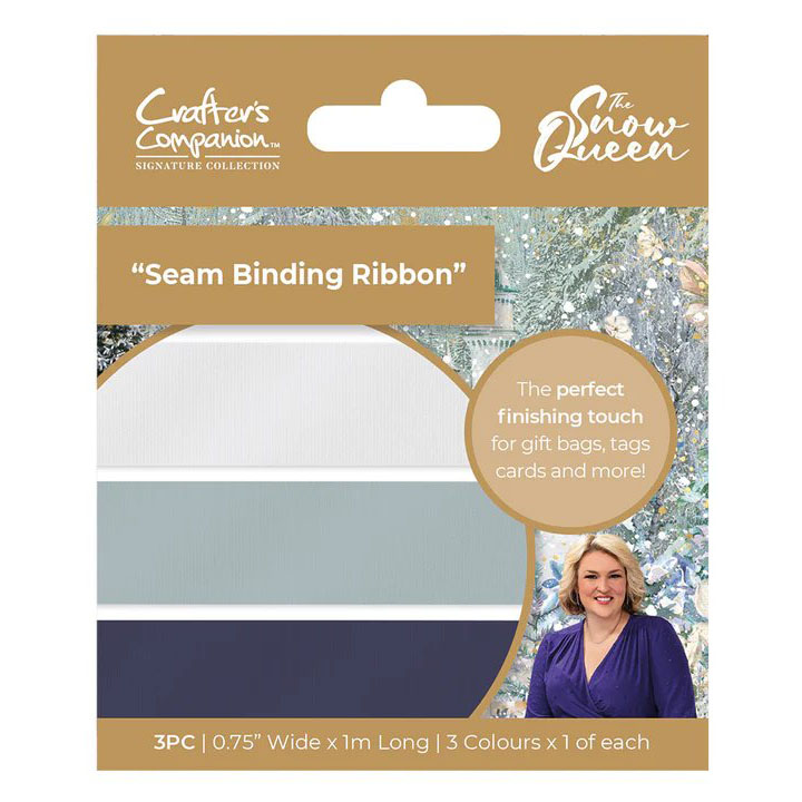 (image for) Seam Binding Ribbon, The Snow Queen (3 pieces)