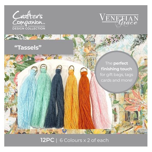 (image for) Crafters Companion, Venetian Grace - Tassels (12pc)