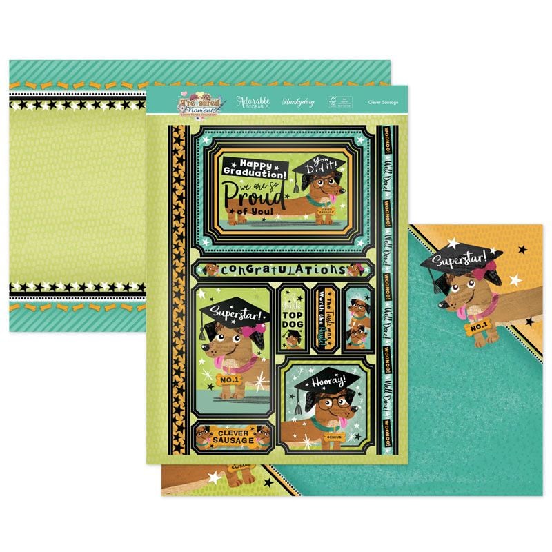 (image for) Die Cut Topper Set - Treasured Moments, Clever Sausage