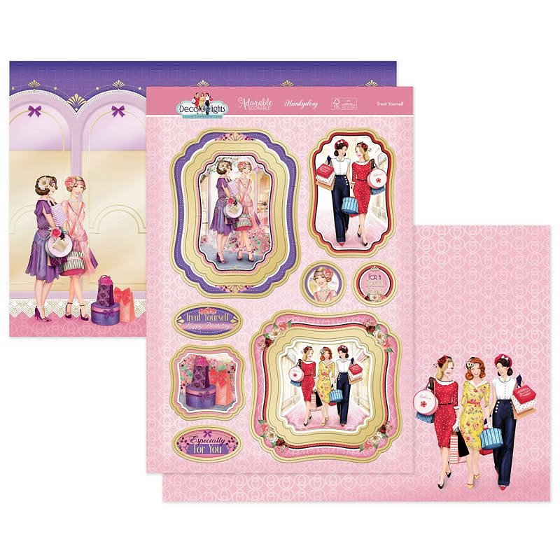 (image for) Die Cut Topper Set - Deco Delights, Treat Yourself