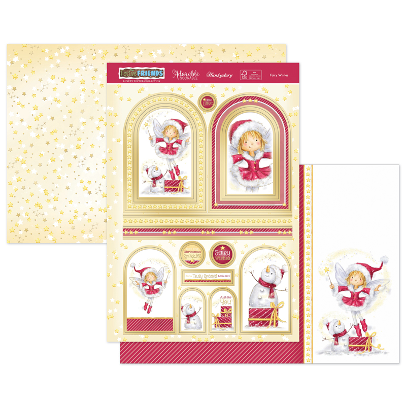 (image for) Die Cut Topper Set - Festive Friends, Fairy Wishes