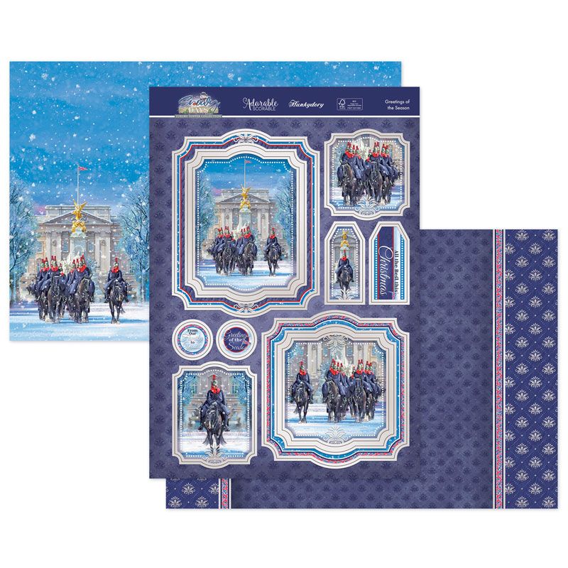 (image for) Die Cut Topper Set - Snowy Days, Greetings of the Season