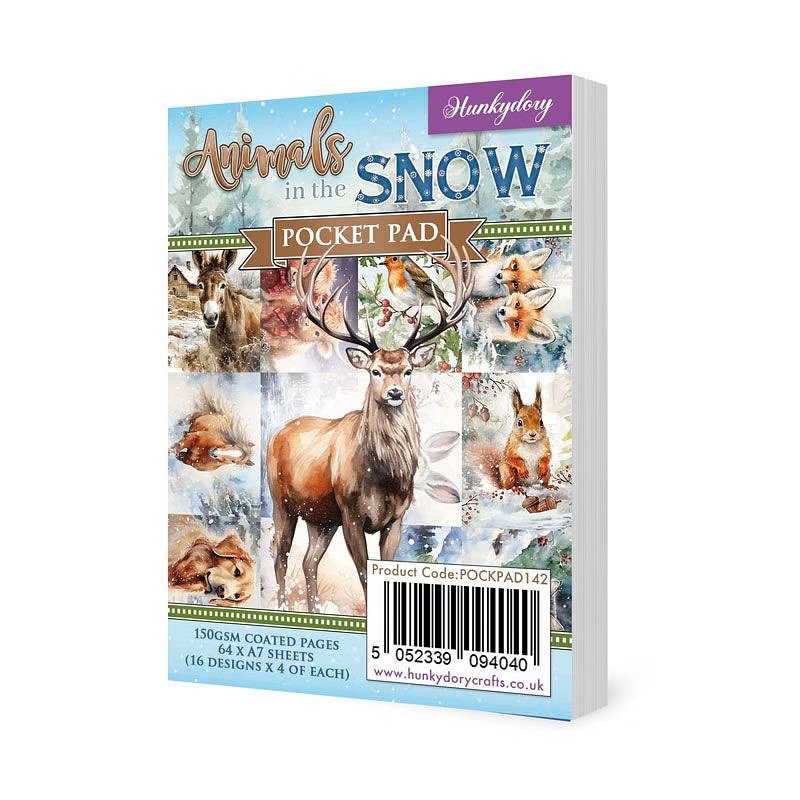 (image for) Pocket Pad - Animals In The Snow (64 Sheets) POCKPAD142