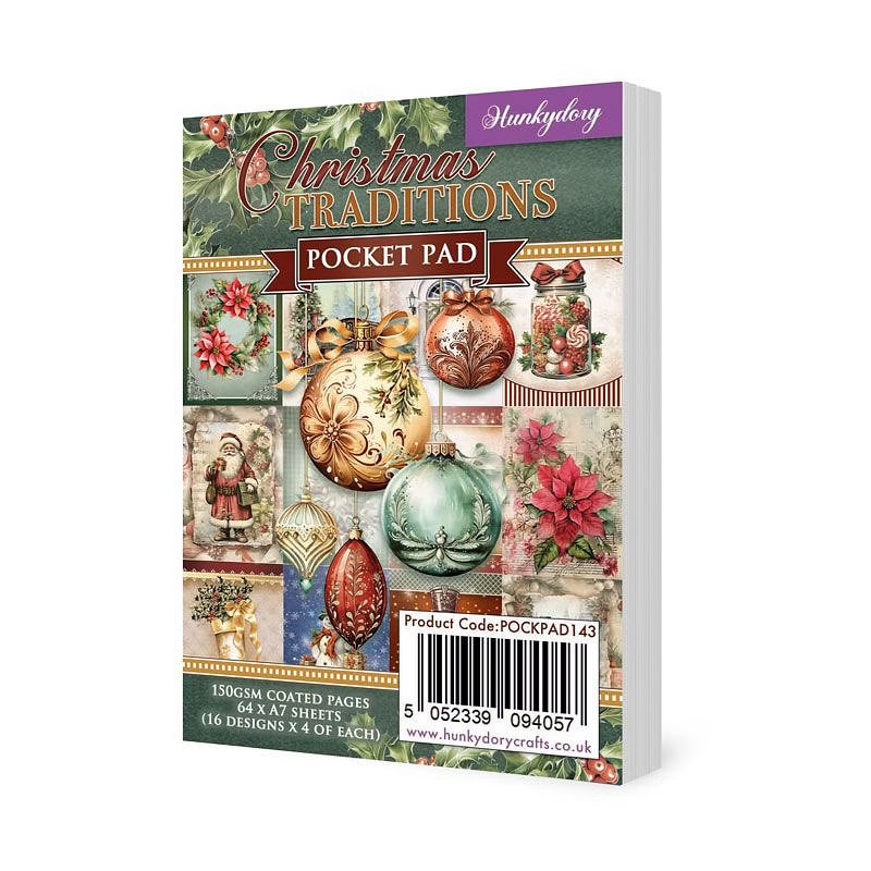 (image for) Pocket Pad - Christmas Traditions (64 Sheets) POCKPAD143